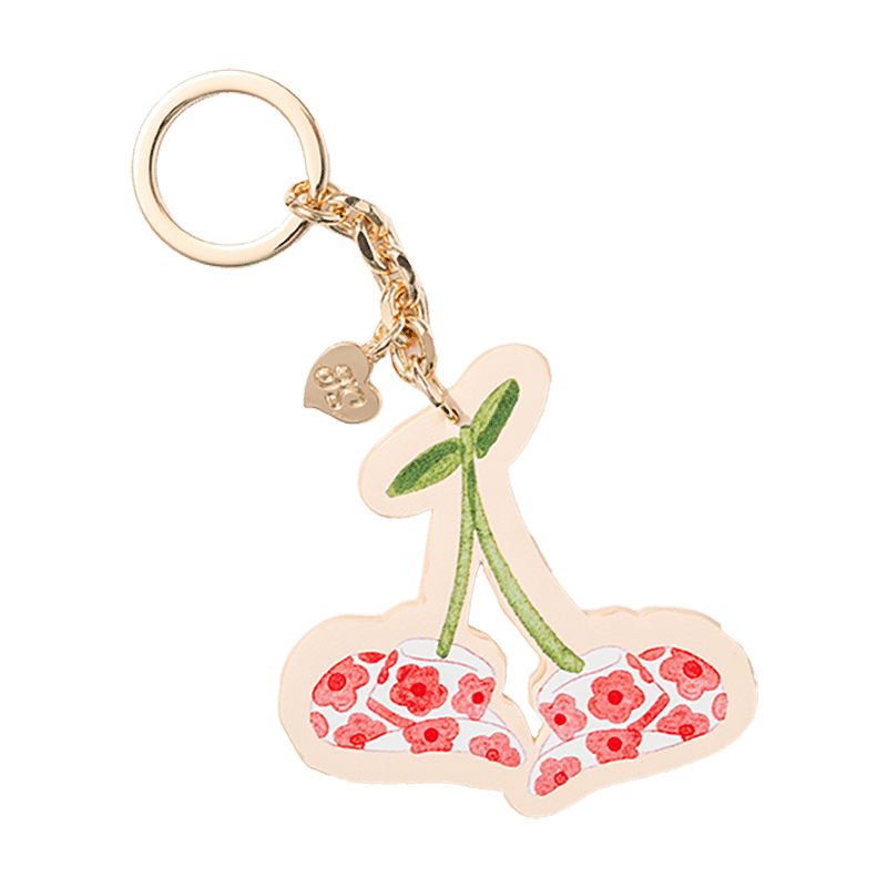 Cherry Hats Keychain