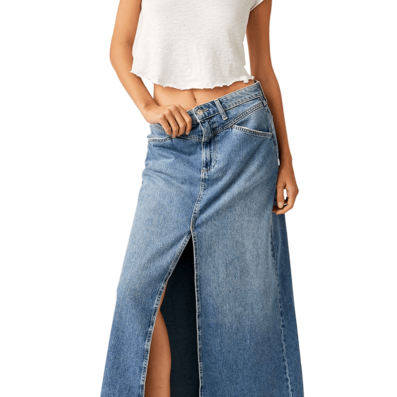 Come As You Are Denim Maxi
