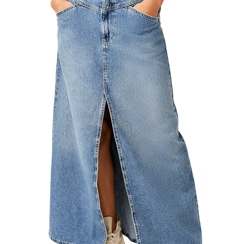 Come As You Are Denim Maxi