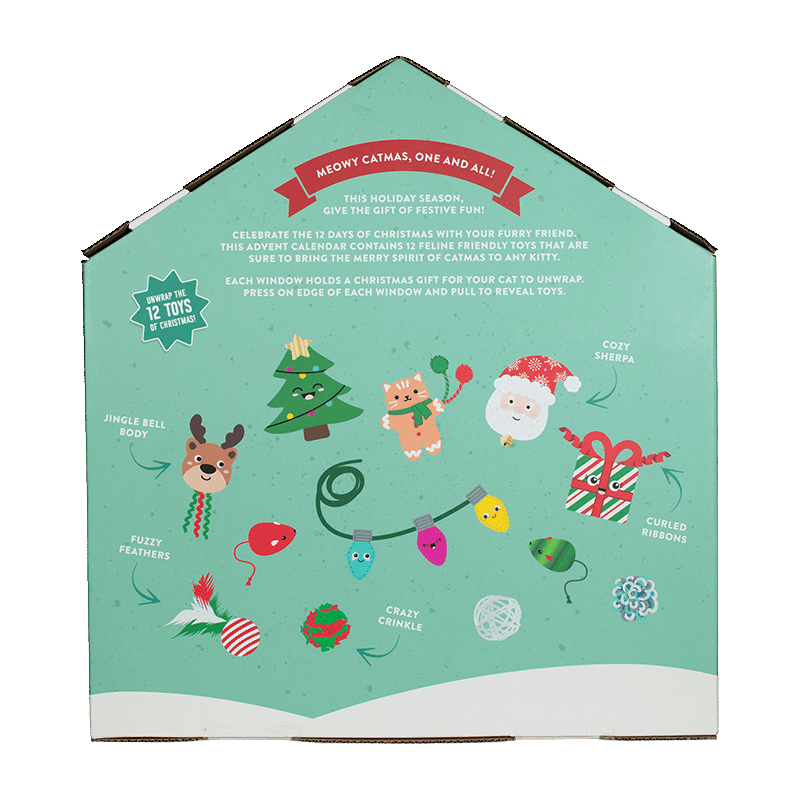 Meowy Catmas Pet Toy Advent Calendar
