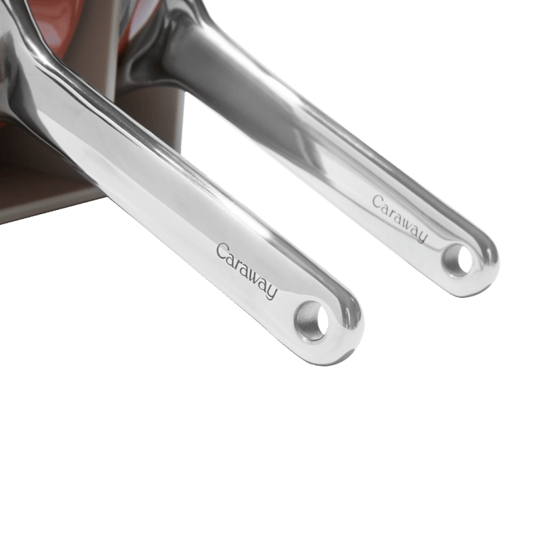 Non-Stick Ceramic Mini Fry Pan and Mini Sauce Pan Duo Perracotta