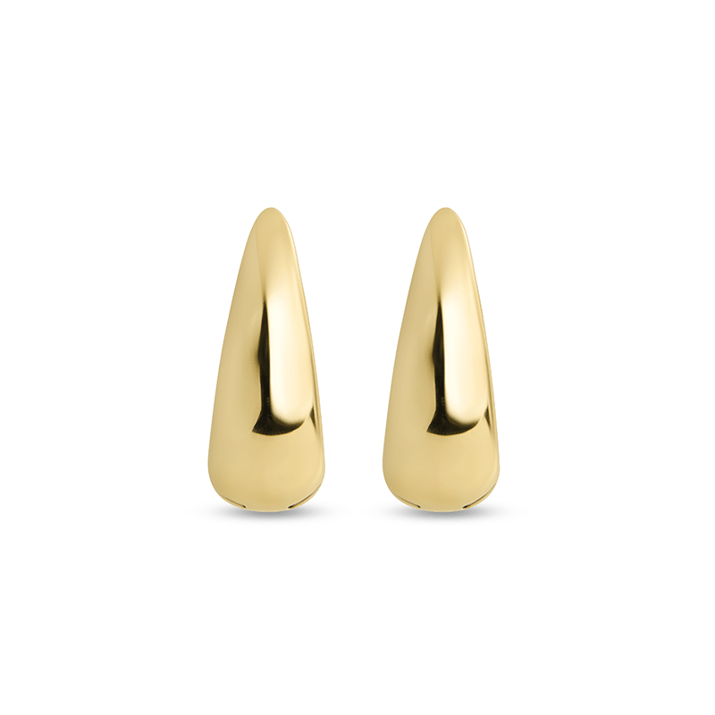 Lavina Polished Micro Hoop Earrings