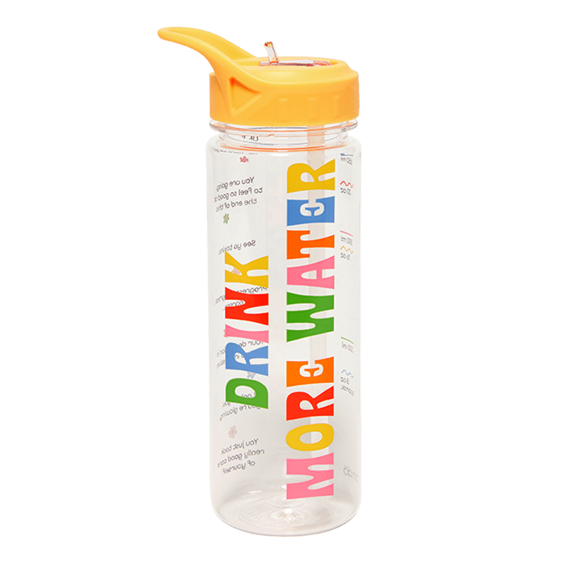 Work It Out Water Bottle, Drink More Water
