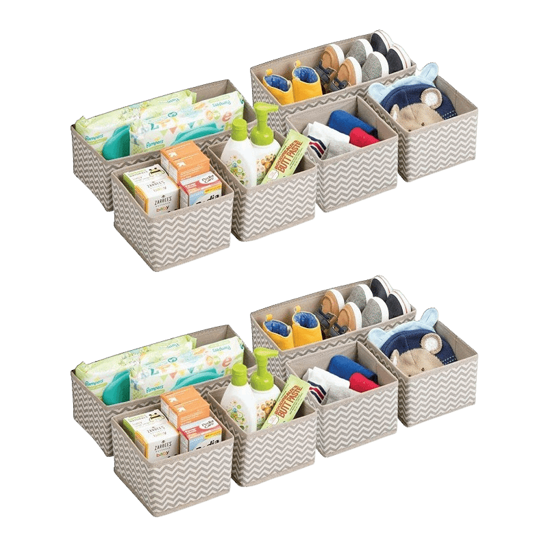 Fabric Drawer Organizer Set (12 Pack)