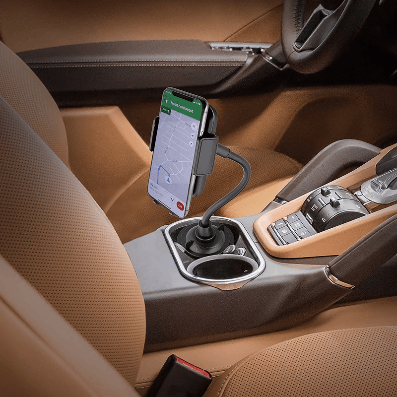 Universal Cup Holder Mount with Adjustable Gooseneck