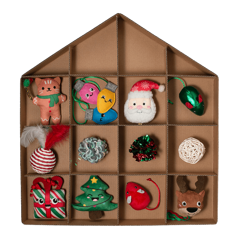 Meowy Catmas Pet Toy Advent Calendar