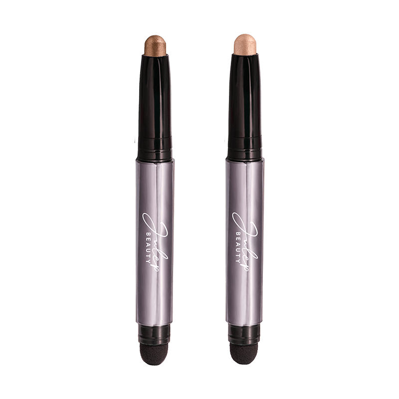 Eyeshadow 101 Creme-to-Powder Duo - Bronze and Warm Gold