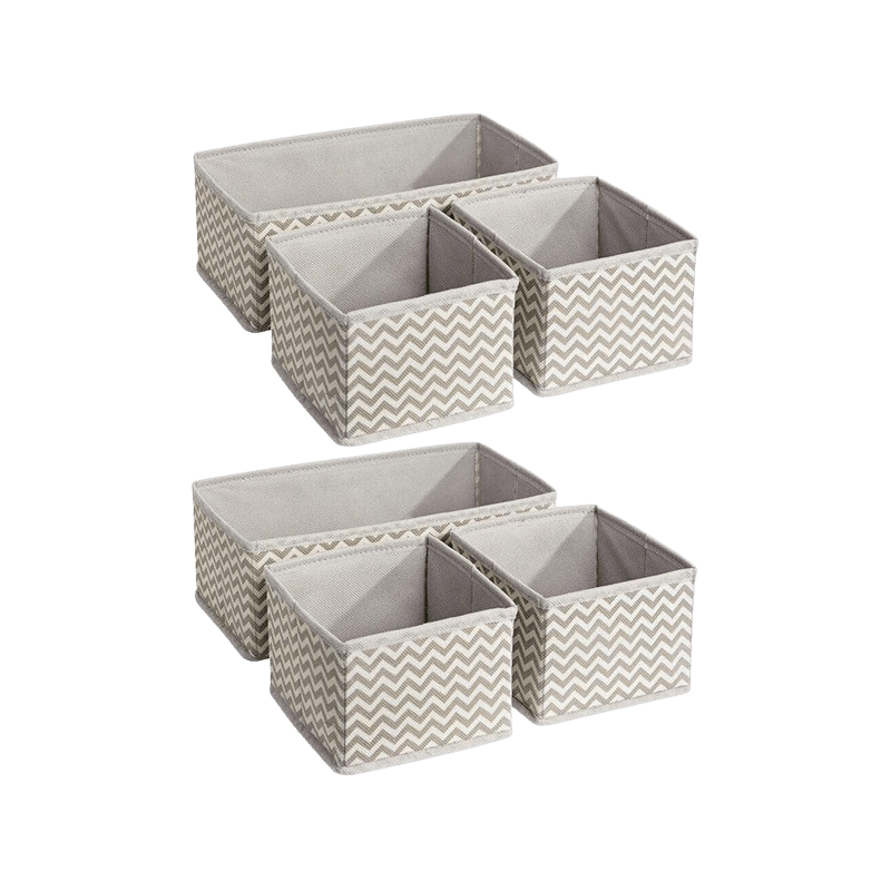 Fabric Drawer Organizer Set (12 Pack)
