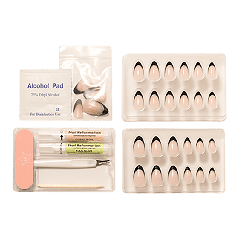 Silver Lining Press-On Nails