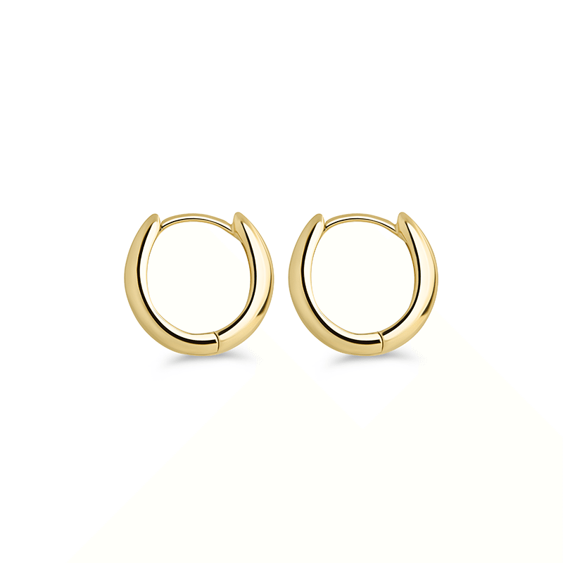 Lavina Polished Micro Hoop Earrings