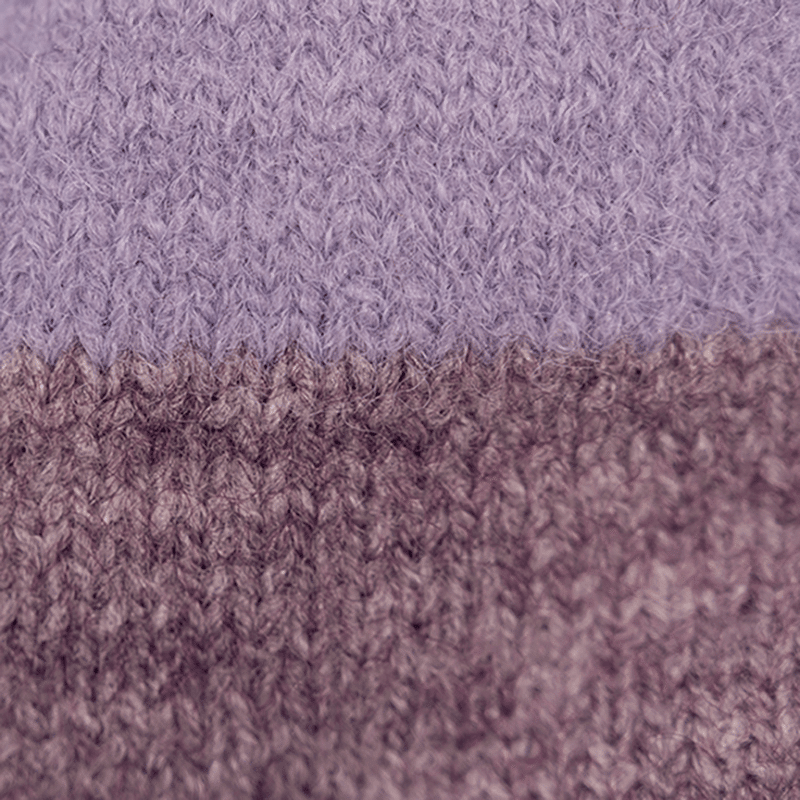 Ribbed Colorblock Glove