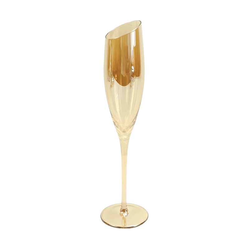 Set of 4 Slant Collection Champagne Flutes