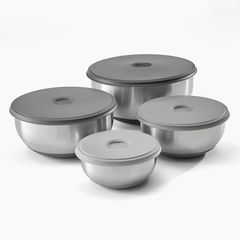 Nest Prep & Store Stainless Steel Mixing Bowl Set