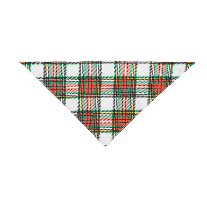 Dog Plaid Bandana