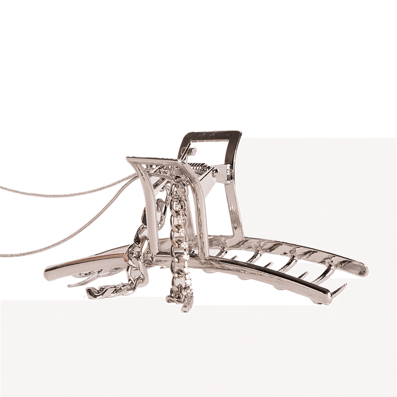 Large Chain Claw Clip