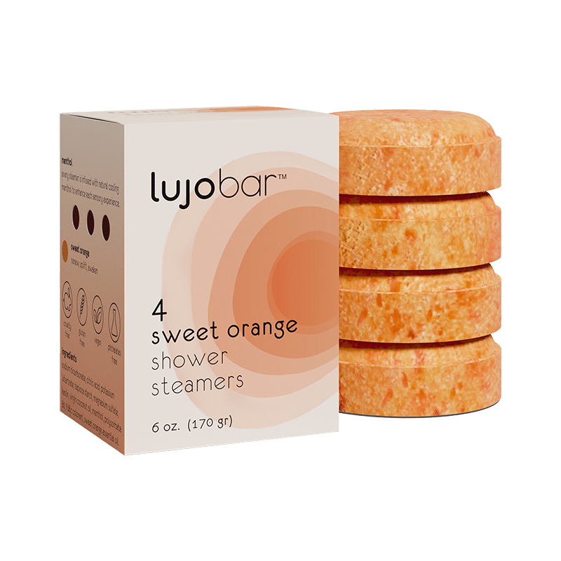 Sweet Orange Shower Steamer (4 Pack)
