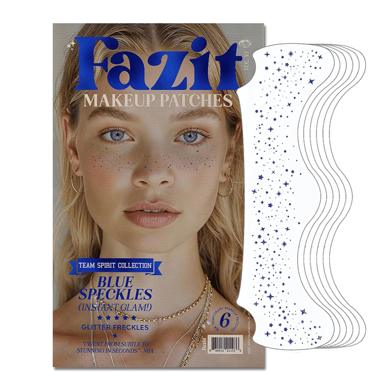 Makeup Patches - Blue Speckles