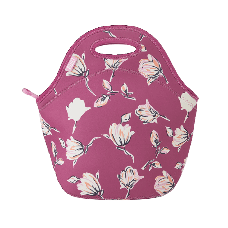 Lunch Bag- Raspberry Floral