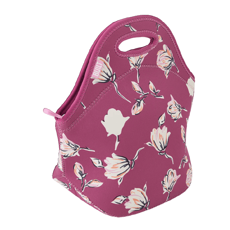 Lunch Bag- Raspberry Floral