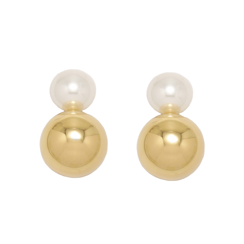 Pearl Sphere Earring