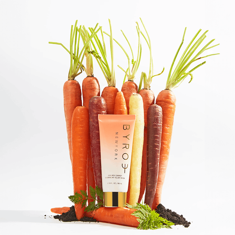 Golden Carrot Overnight Relief Mask