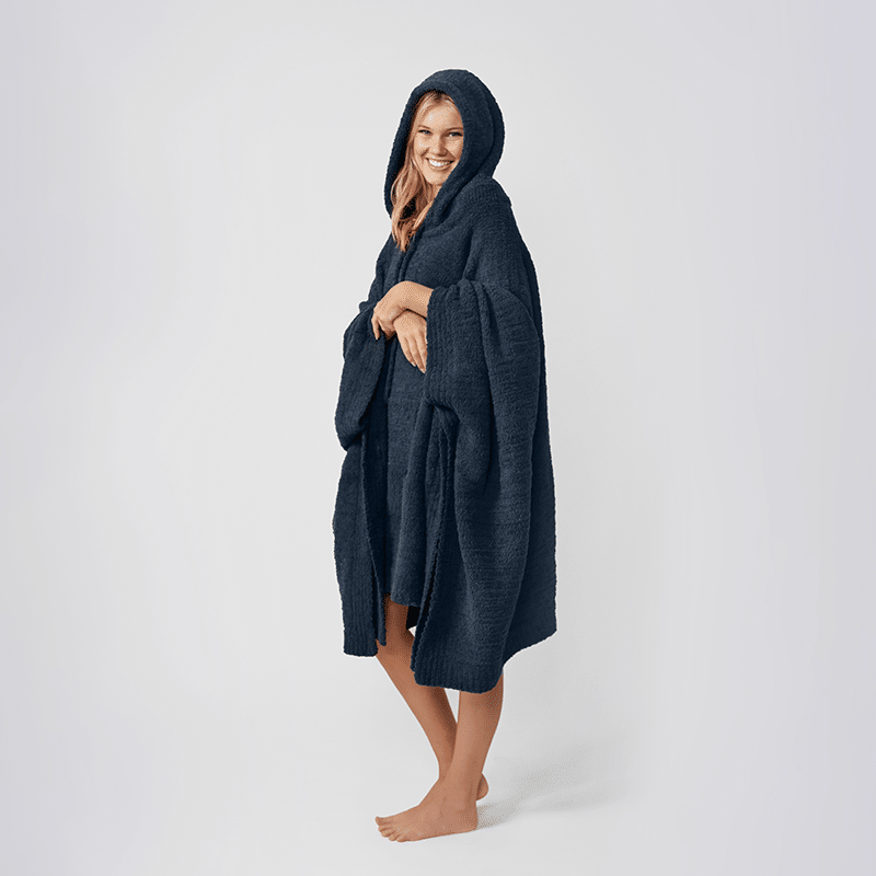 Snug Wearable Hooded Blanket 