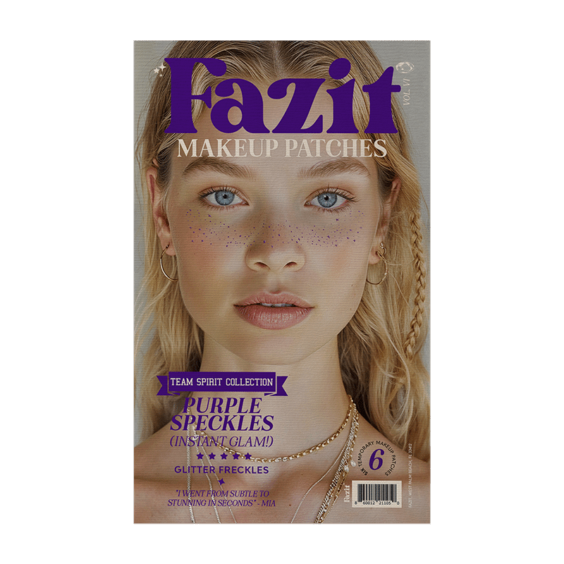 Purple Freckle Makeup Patch