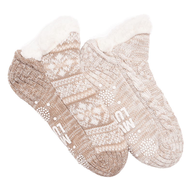 Shortie Cabin Sock (2 Pair Pack) - S/M