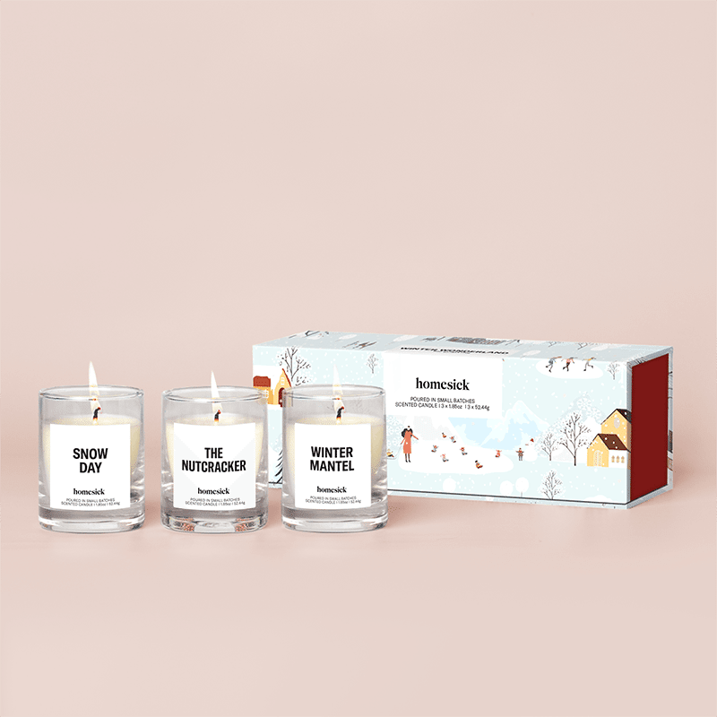 Holiday Votive Trio Set