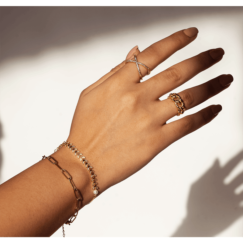 Myla Ring (Adjustable) (Gold)