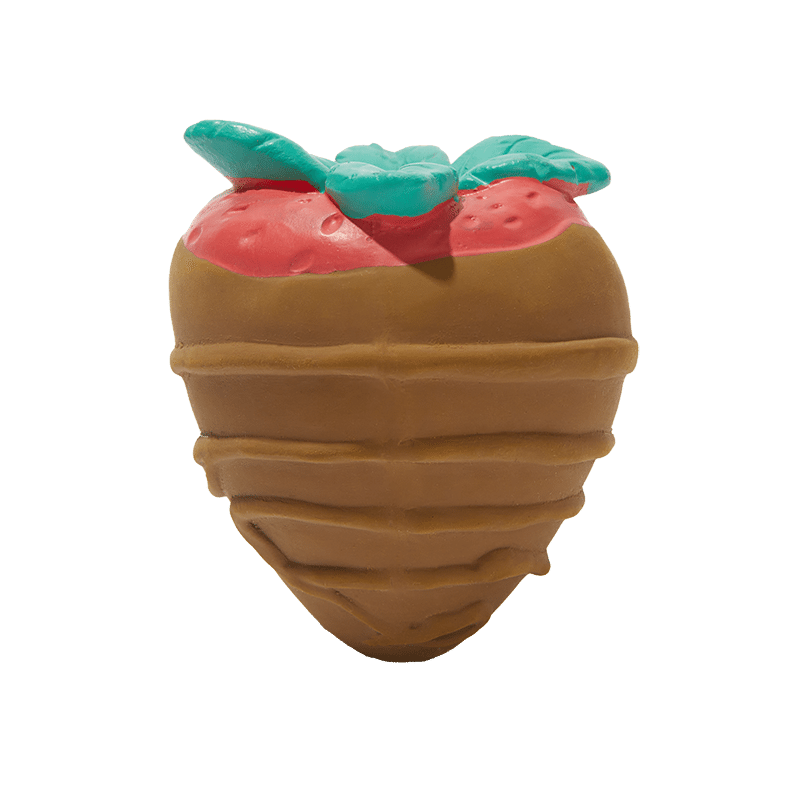 Chocolate Covered Strawberry Latex Toy - Small