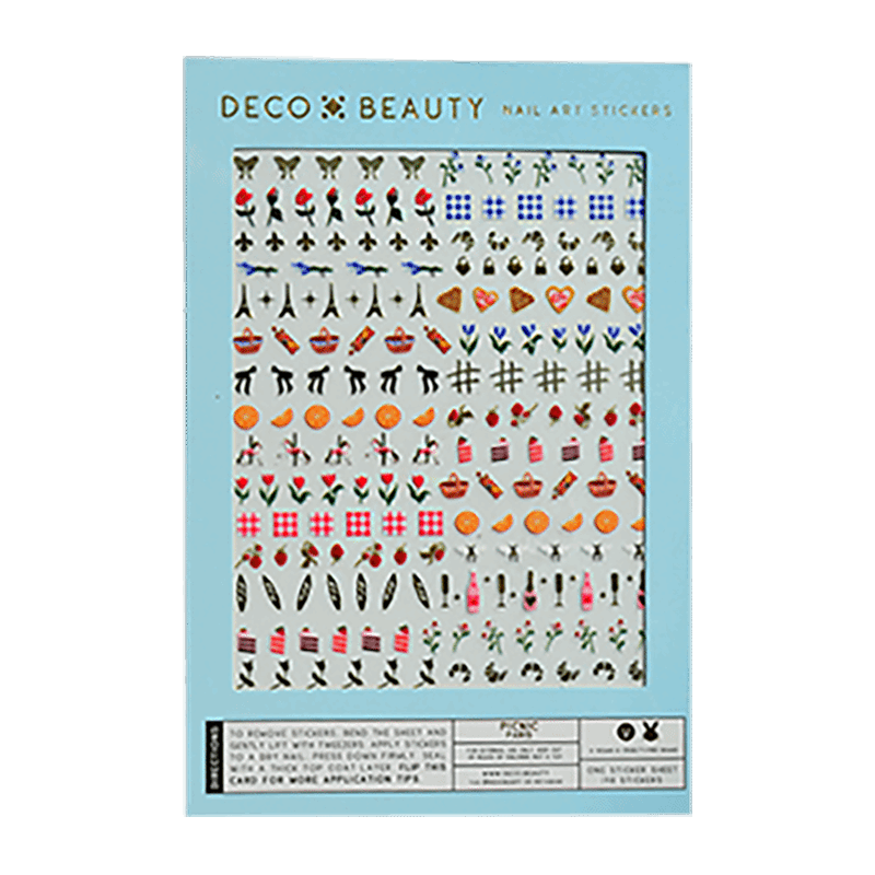 Picnic Nail Art Stickers