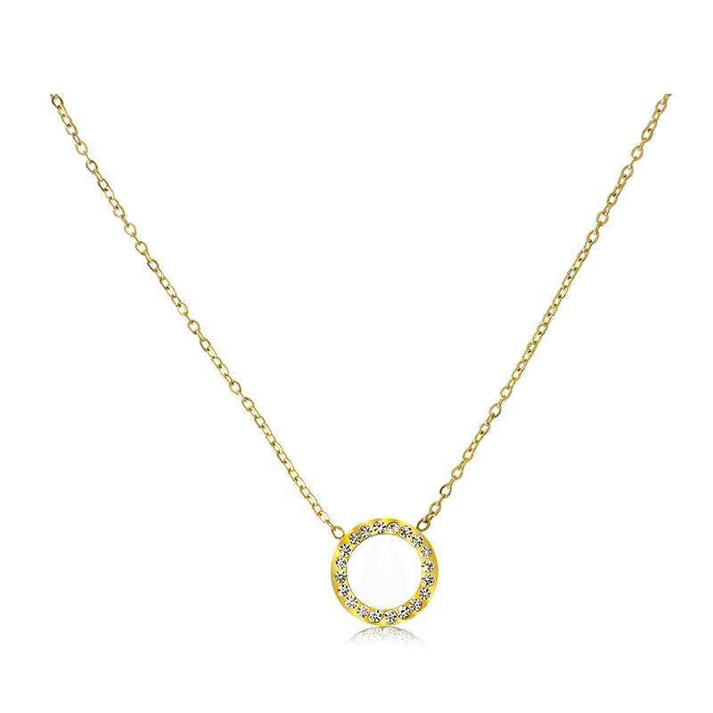 Stainless Steel Mira Necklace (Gold)