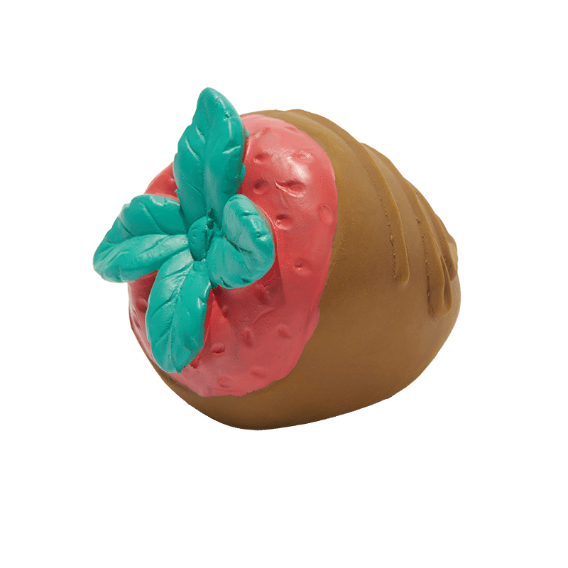 Chocolate Covered Strawberry Latex Toy - Small