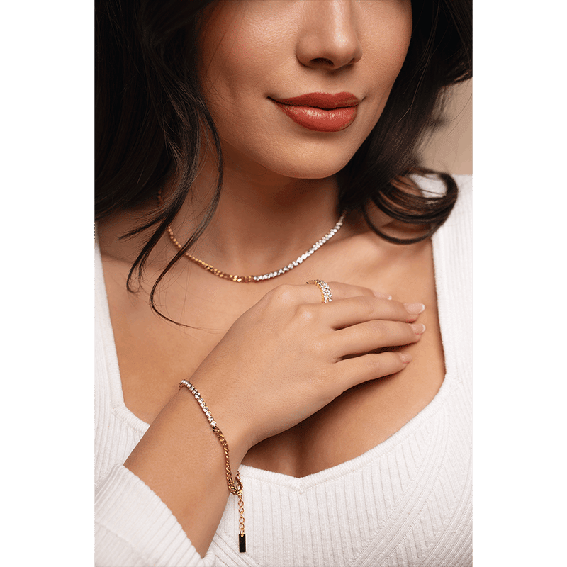 Stainless Steel Athalia Bracelet (Gold)