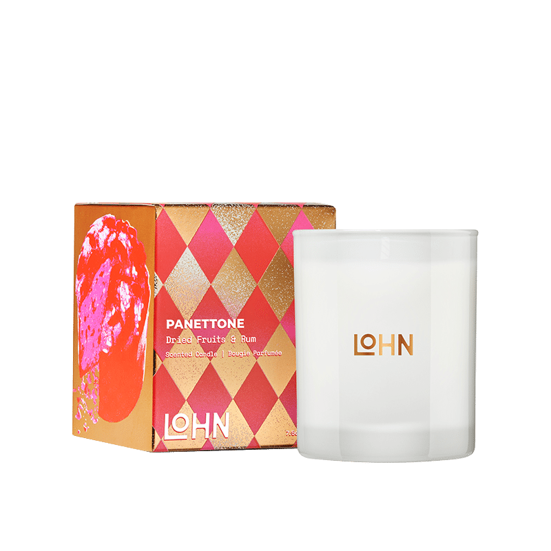Panettone Holiday Candle