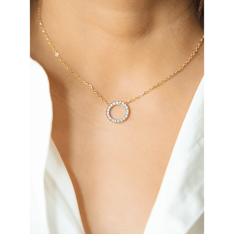 Stainless Steel Mira Necklace (Gold)