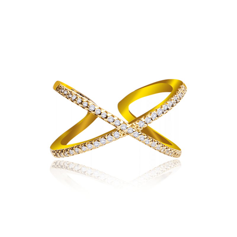 Myla Ring (Adjustable) (Gold)