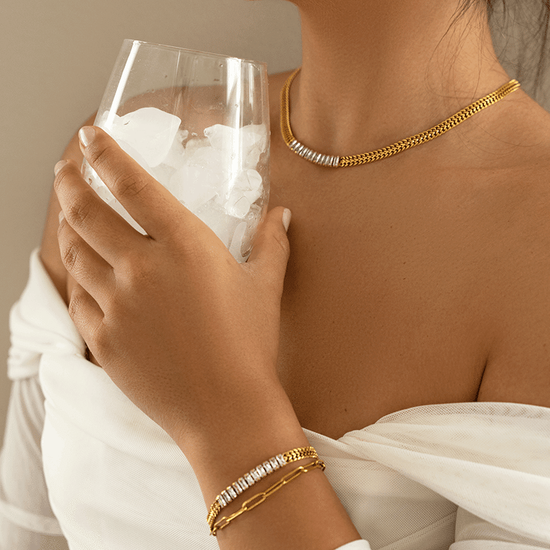 Stainless Steel Marissa Cuban Chain Bracelet