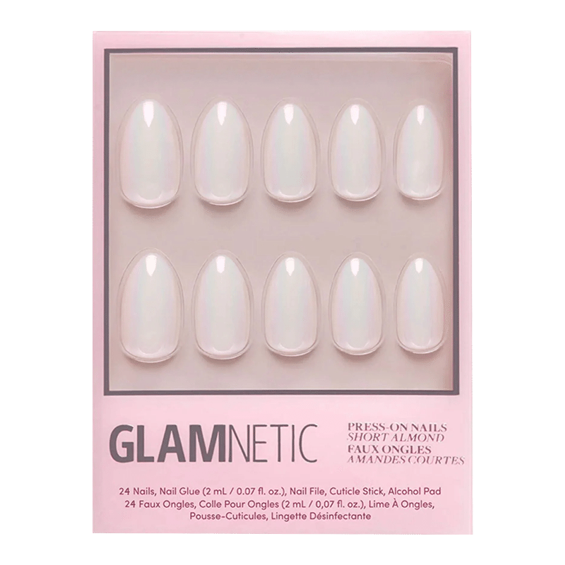 Moonlight Short Almond Press-on Nails
