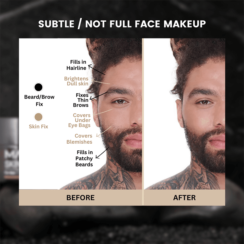 Beard + Brow Fix - Black