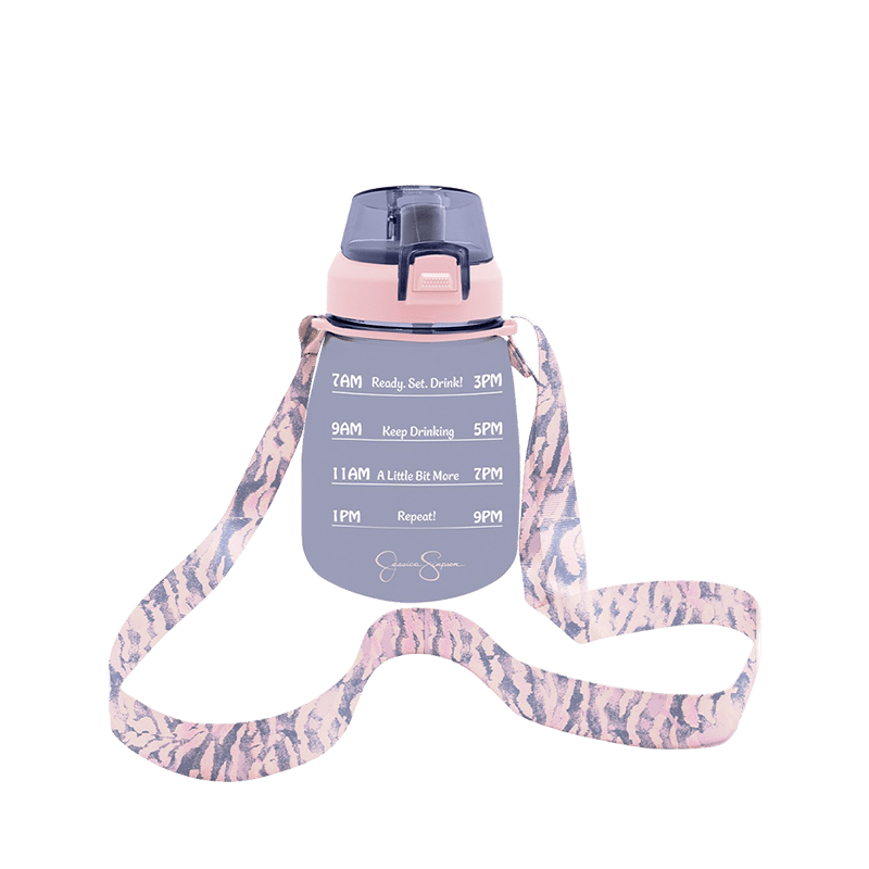 Motivational Bottle with Carrying Strap
