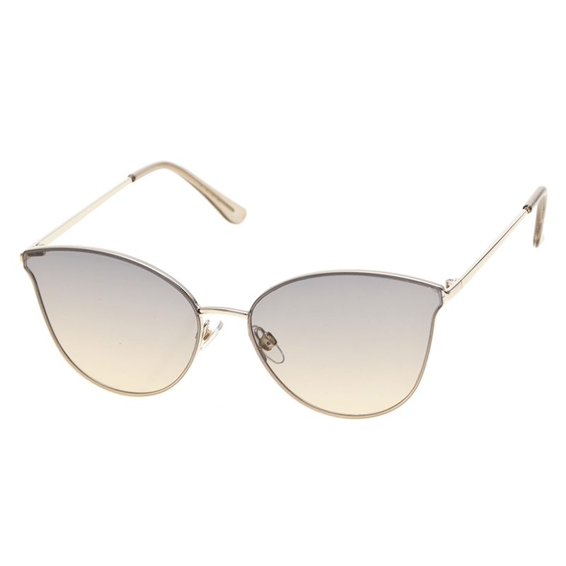 Gold Cateye With Gradient Lens