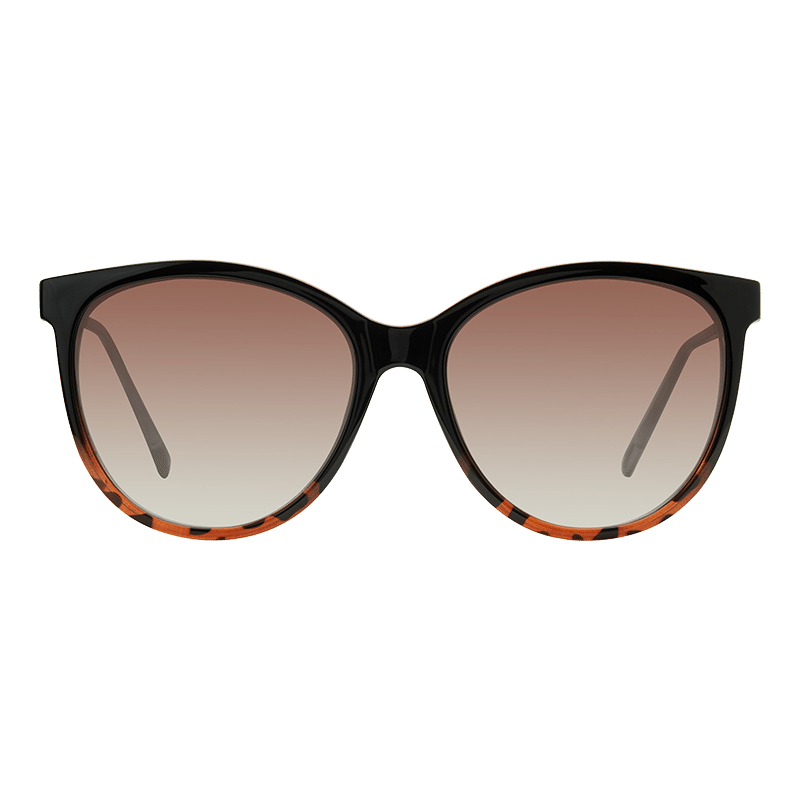 Alysia Sunglasses In Black Gradient To Standard Tortoise