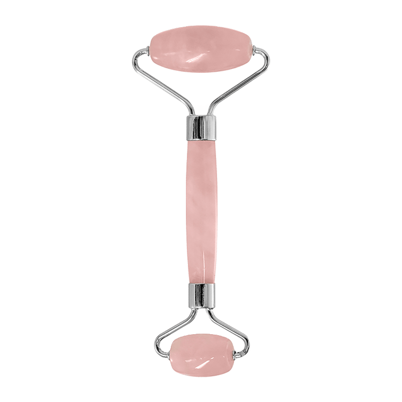 Daily Facial Rose Quartz Roller (Double Ended)