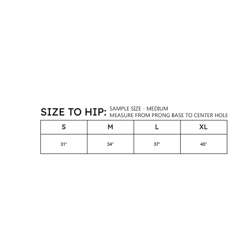 20mm Lacing And Stud Belt - XL