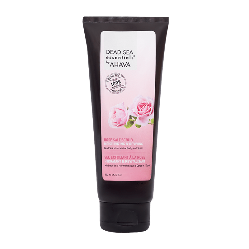 Dead Sea Essentials Salt Scrub - Rose