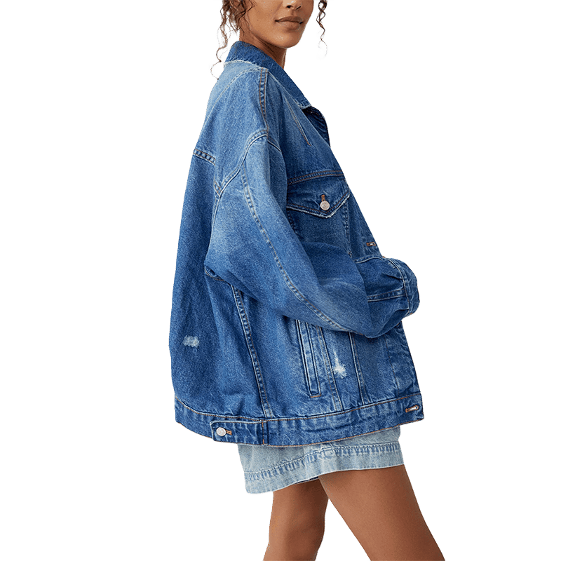 All In Denim Jacket - L