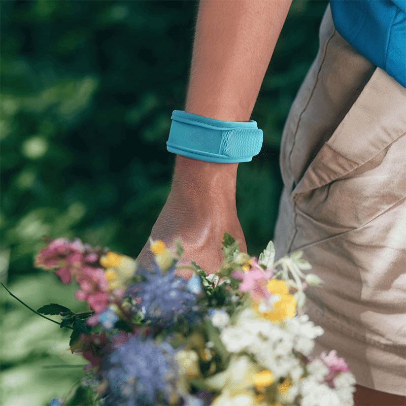 2 Mosquito Repellant Wristbands & 1 Roll-On Repellant