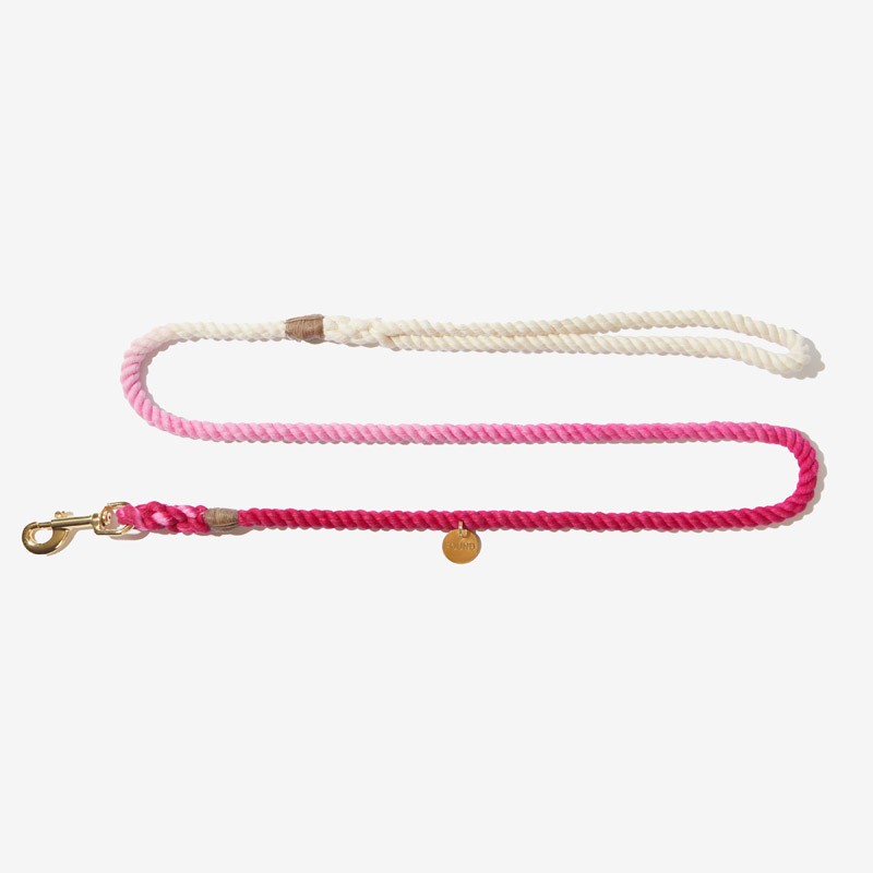Hand-dyed Rope Leash 